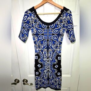 Felicity & Coco Sexy Stretchy Colorful Dress- Size XS